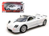 Pagani Zonda C12 White 1/24 Diecast Car Model Motormax 73272