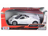 Pagani Zonda C12 White 1/24 Diecast Car Model Motormax 73272