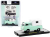 1965 Ford Econoline Pickup Truck Camper Shell Mint Green White Limited Edition 4400 pieces Worldwide 1/64 Diecast Model Car M2 Machines 31500-HS16