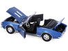 1967 Chevrolet Camaro SS Convertible Blue 1/24 Diecast Car Model Motormax 73301