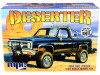 Skill 2 Model Kit 1984 GMC Pickup Truck Molded in White Deserter 1/25 Scale Model MPC MPC847