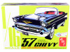 Skill 3 Model Kit 1957 Chevrolet Bel Air Convertible 2-in-1 Kit 1/16 Scale Model AMT AMT1159