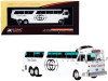MCI MC-7 Challenger Intercity Coach Bus White Gray Coach Toronto Guelph Canada Vintage Bus & Motorcoach Collection 1/87 HO Diecast Model Iconic Replicas 87-0270