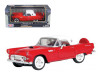 1956 Ford Thunderbird Red 1/24 Diecast Car Model Motormax 73312