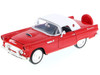 1956 Ford Thunderbird Red 1/24 Diecast Car Model Motormax 73312