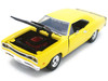 1969 Dodge Coronet Super Bee Yellow 1/24 Diecast Car Model Motormax 73315