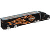 Harley Davidson Custom Hauler Trailer Black 1/64 Diecast Model Maisto 11516