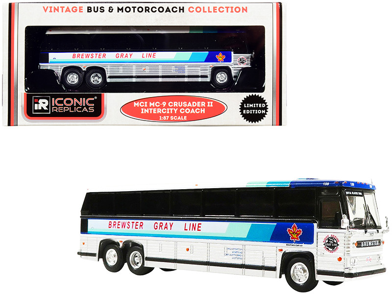 MCI MC-7 Vermont Transit Lines 1/87 Scale HO Scale Bus Iconic Replicas 