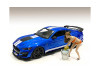 Cindy with Bucket Bikini Car Wash Girl Figurine 1/18 Scale Models American Diorama 76264