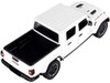 2021 Jeep Gladiator Rubicon Closed Top Pickup Truck White 1/24 1/27 Diecast Model Car Motormax 79368