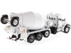 Kenworth T880 SFFA McNeilus Bridgemaster Concrete Mixer White Transport Series 1/50 Diecast Model Diecast Masters 71081