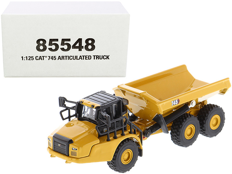 CAT Caterpillar 745 Articulated Dump Truck High Line Series 1/125 Diecast Model Diecast Masters 85548