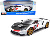 2021 Ford GT #98 White Heritage Edition 1/18 Diecast Model Car Maisto 31390