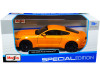 2015 Ford Mustang GT 5.0 Orange Metallic 1/24 Diecast Model Car Maisto 31508