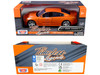 2011 Dodge Charger R/T Hemi Metallic Orange 1/24 Diecast Car Model Motormax 73354
