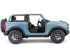 2021 Ford Bronco Badlands Blue Special Edition 1/18 Diecast Model Car Maisto 31457