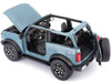 2021 Ford Bronco Badlands Blue Special Edition 1/18 Diecast Model Car Maisto 31457