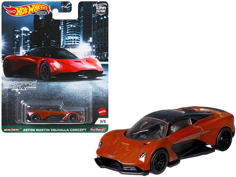 Aston Martin Valhalla Concept Exotic Envy Series Diecast Model Car Hot Wheels GRJ75