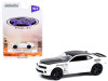 2012 Chevrolet Camaro Test Car White Monster White Black Detroit Speed Inc Series 2 1/64 Diecast Model Car Greenlight 39070 F