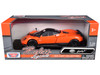 Pagani Zonda F Orange 1/24 Diecast Car Model Motormax 73369