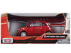 Fiat 500 Nuova Cabrio Red 1/24 Diecast Model Car Motormax 73374