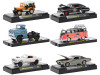 Auto Meets Set of 6 Cars IN DISPLAY CASES Release 57 Limited Edition 7650 pieces Worldwide 1/64 Diecast Model Cars M2 Machines 32600-57