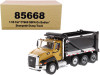 CAT Caterpillar CT660 SBFA Ox Bodies Stampede Dump Truck Yellow Black 1/50 Diecast Model Diecast Masters 85668