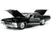 1967 Chevrolet Impala SS Sport Sedan Black Dean Winchester Diecast Figurine Supernatural 2005 2020 TV Series Hollywood Rides Series 1/24 Diecast Model Car Jada 32250