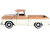 1958 Chevrolet Apache Fleetside Pickup Truck Brown and Beige 1/24 Diecast Model Car Motormax 79311