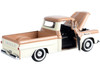 1958 Chevrolet Apache Fleetside Pickup Truck Brown and Beige 1/24 Diecast Model Car Motormax 79311
