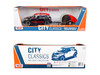Mini Cooper S Countryman Travel Trailer Black and Red City Classics Series 1/24 Diecast Model Car Motormax 79762