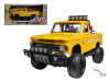 1966 Chevrolet C10 Fleetside Pickup Truck Off Road Yellow 1/24 Diecast Model Motormax 79131