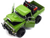 1958 Chevrolet Apache Fleetside Pickup Truck Off Road Green 1/24 Diecast Model Motormax 79135