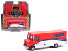 2019 Mail Delivery Vehicle Canada Post Red White Blue Stripes HD Trucks Series 21 1/64 Diecast Model Greenlight 33210 C