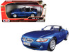 BMW Z4 Blue 1/24 Diecast Model Car Motormax 73269
