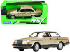 Volvo 240 GL Gold Metallic NEX Models 1/24 Diecast Model Car Welly 24102