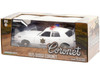1975 Dodge Coronet White Hazzard County Sheriff 1/24 Diecast Model Car Greenlight 84104