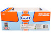 1961-1967 Morris Mini Cooper RHD Right Hand Drive #6 Gulf Oil Light Blue Orange Stripes Checkered Top City Classics Series 1/18 Diecast Model Car Motormax 79743