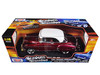 1950 Chevrolet Bel Air Metallic Dark Red Custom 1/18 Diecast Car Model Motormax 79007