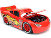 Lightning McQueen #95 Red Extra Wheels Disney & Pixar Cars Movie Hollywood Rides Series Diecast Model Car Jada 97751