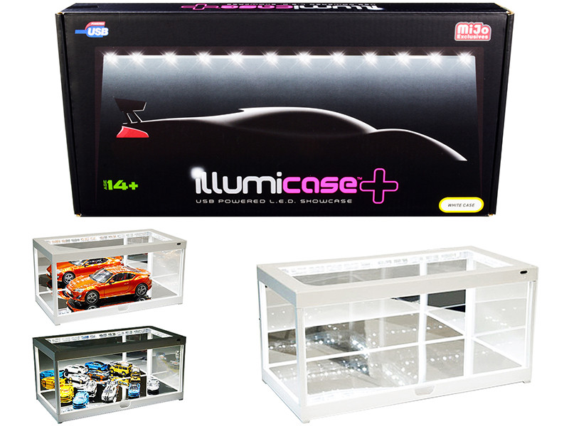 Illumibox Collectible Display Show Case for 1/24 Scale Model Cars 10004 