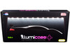 White Collectible Display Show Case Illumicase+ with LED Lights and Mirror Base and Back for 1/64 1/43 1/32 1/24 1/18 Scale Models Illumibox MJ7710 MW
