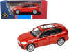 BMW X5 with Sunroof Toronto Red Metallic 1/64 Diecast Model Car Paragon PA-55185