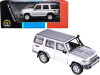 Toyota Land Cruiser 76 Silver Pearl 1/64 Diecast Model Car Paragon PA-55312