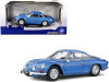 1969 Alpine A110 1600S Blue Alpine Metallic 1/18 Diecast Model Car Solido S1804201