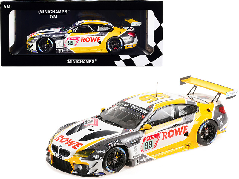 Diecast Model Cars wholesale toys dropshipper drop shipping BMW M6 GT3 #99  Sims Catsburg Eng Yelloly ROWE Racing Winner 24H Nurburgring 2020 Limited  Edition 882 pieces Worldwide 1/18 Minichamps 155202699 drop shipping