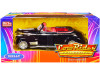 1941 Chevrolet Special Deluxe Convertible Black Red Interior Low Rider Collection 1/24 Diecast Model Car Welly 22411