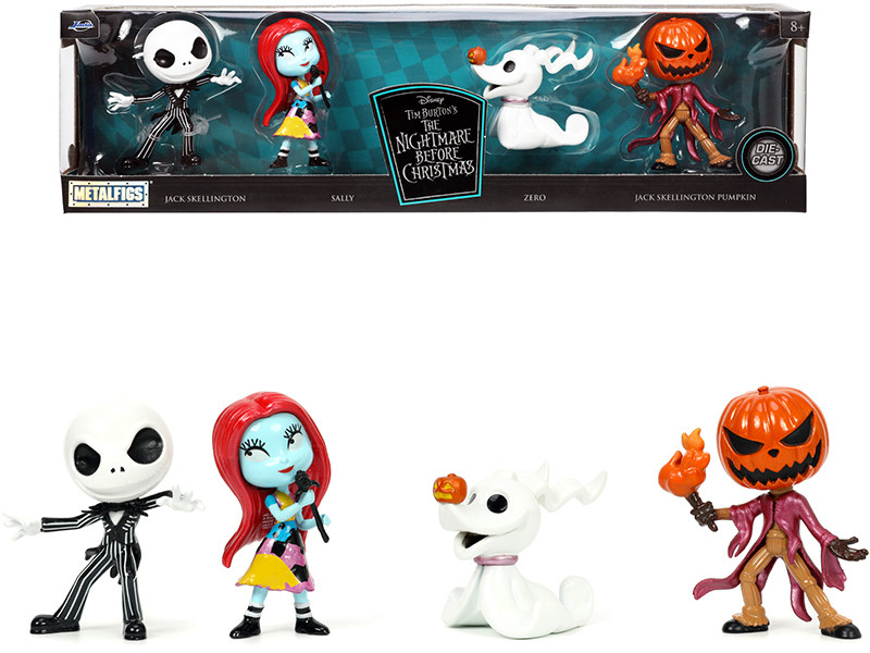 Diecast Model Cars wholesale toys dropshipper drop shipping Set of Diecast Figurines 2.5" Tim Burton's The Nightmare Before Christmas Metalfigs Series Jada 31932 drop shipping wholesale drop ship drop shipper dropship