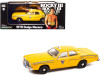 1978 Dodge Monaco Taxi City Cab Co Yellow Rocky III 1982 Movie 1/43 Diecast Model Car Greenlight 86612