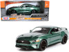 2018 Ford Mustang GT 5.0 Green Metallic 1/24 Diecast Model Car Motormax 79352